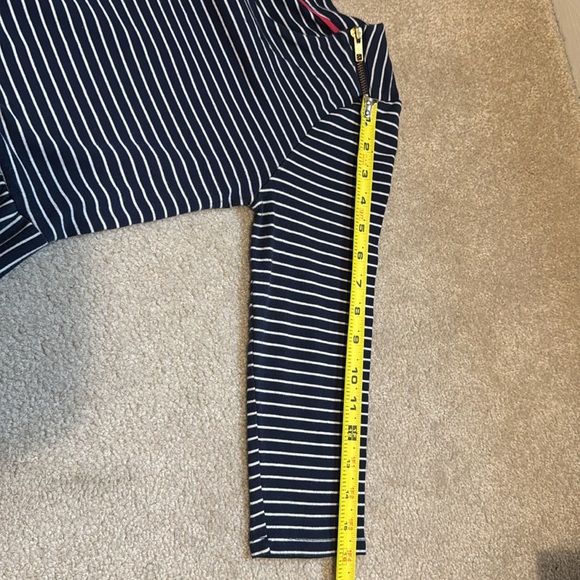 Boden Blue and White A-Line Dress with Raglan Sleeves - Picture 6 of 7